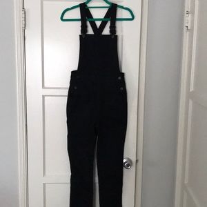Madewell Black Overalls